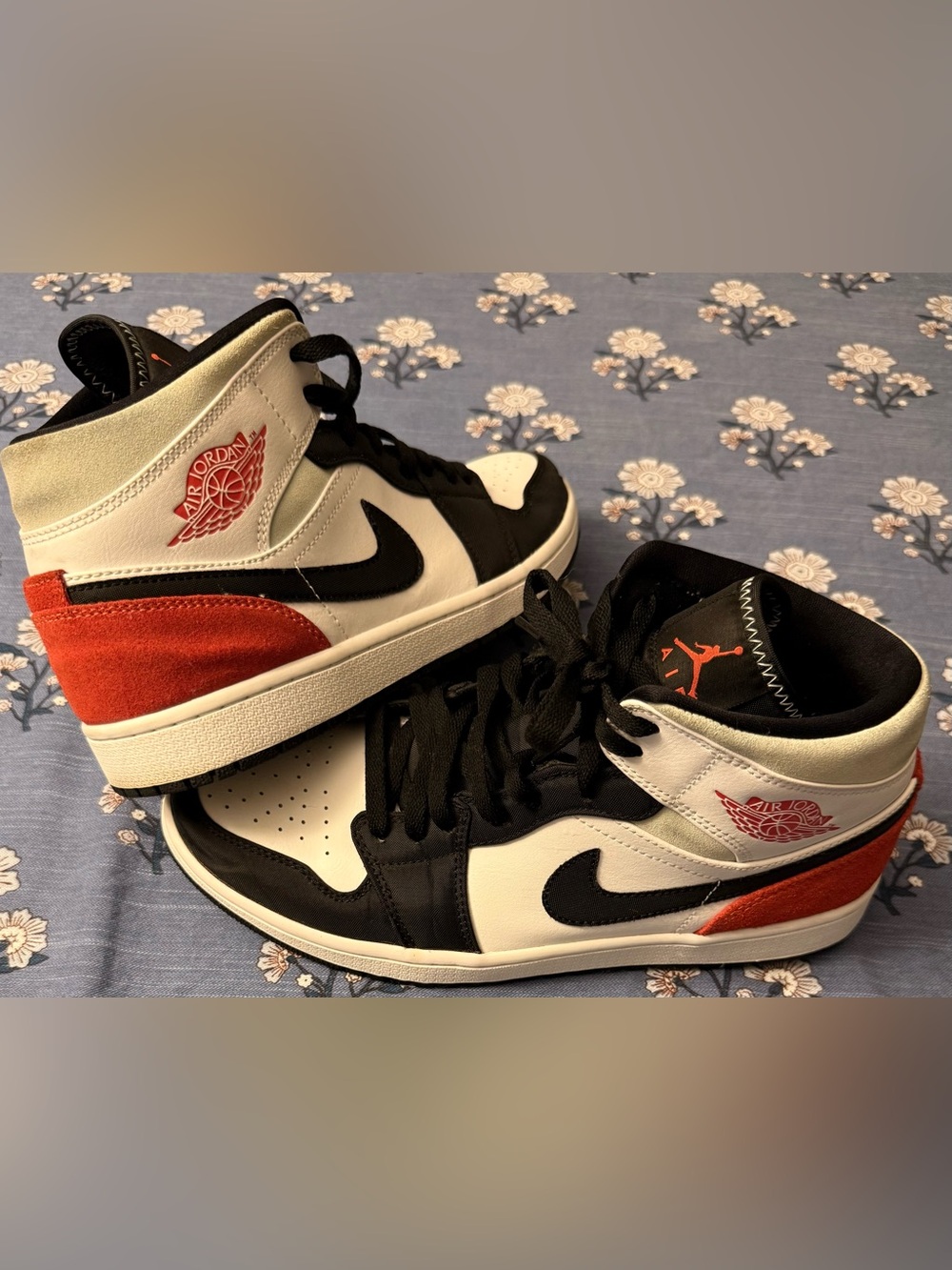 Nike Air Jordan 1 Mid SE “Union Black Toe” – Men’s 10 – Style 852542-100 – GUC